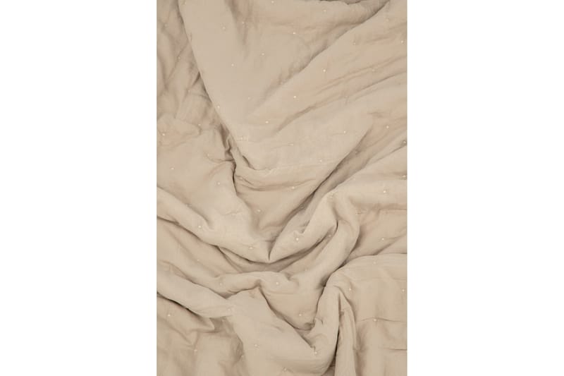 Sally Sengeteppe 80x260 cm - Beige - Tekstiler - Sengetøy - Sengeteppe - Sengeteppe dobbeltseng