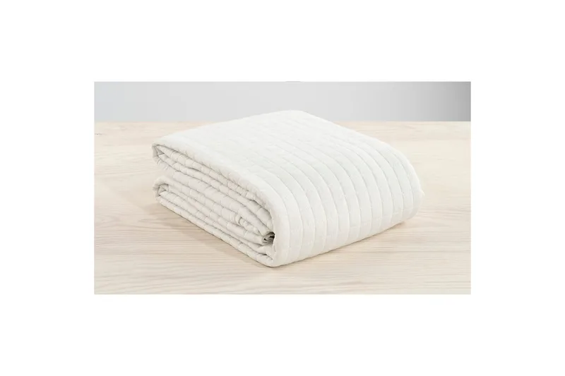 Sengeteppe Borganäs of Sweden, 250 x 250 cm, Hvit