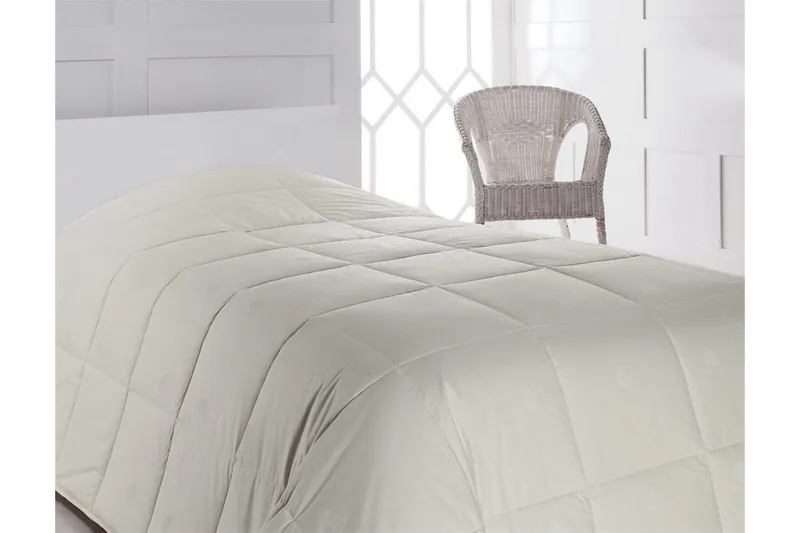 Cotton Box Sengeteppe 195x215 cm, Sand