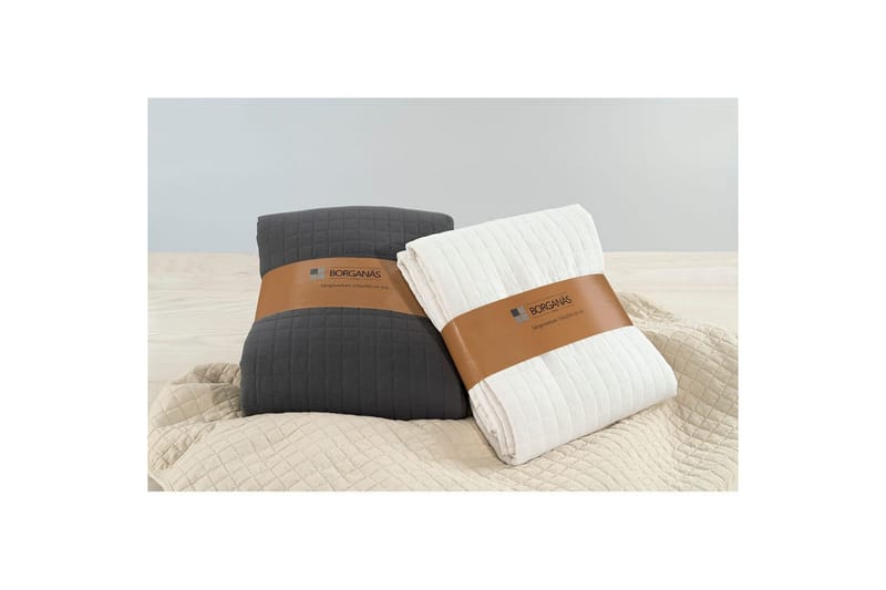 Sengeteppe Borganäs of Sweden - 250 x 250 cm, Lin - Tekstiler - Sengetøy - Sengeteppe - Sengeteppe enkeltseng