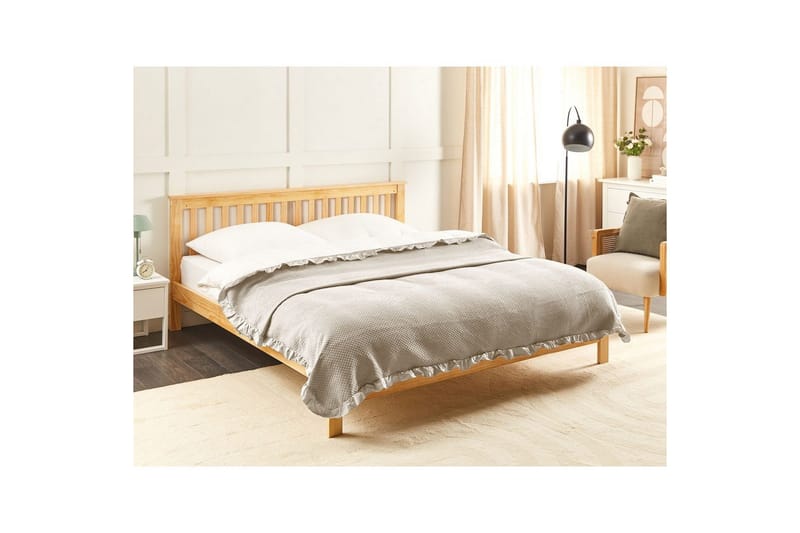 Sengeteppe Hatton Beige, 200x220 cm - Beige, 200x220 cm - Tekstiler - Sengetøy - Sengeteppe - Sengeteppe dobbeltseng