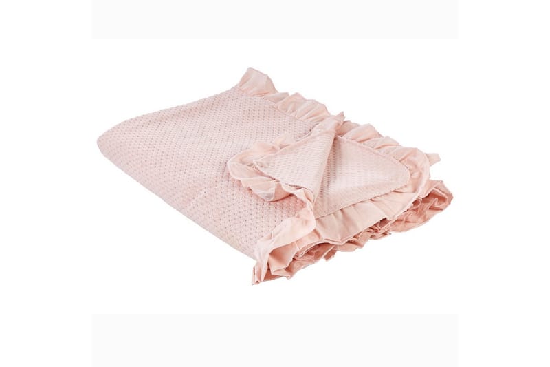 Sengeteppe Hatton Rosa, 220x240 cm - Rosa, 220x240 cm - Tekstiler - Sengetøy - Sengeteppe - Sengeteppe dobbeltseng