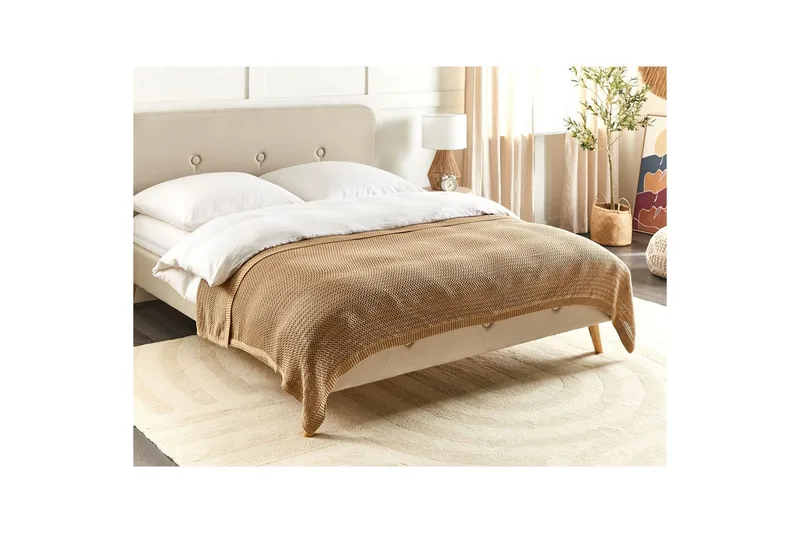 Sengeteppe Ilen Brun - Brun - Tekstiler - Sengetøy - Sengeteppe - Sengeteppe enkeltseng