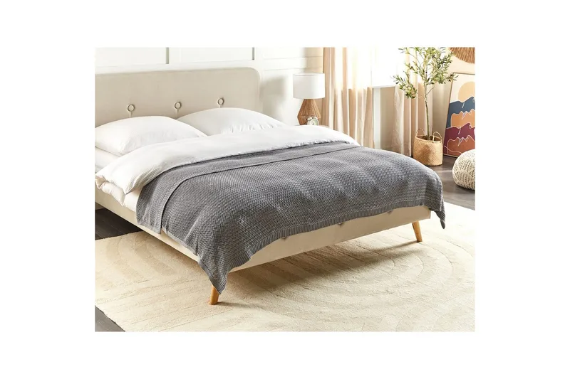 Sengeteppe Ilen Grå - Grå - Tekstiler - Sengetøy - Sengeteppe - Sengeteppe enkeltseng