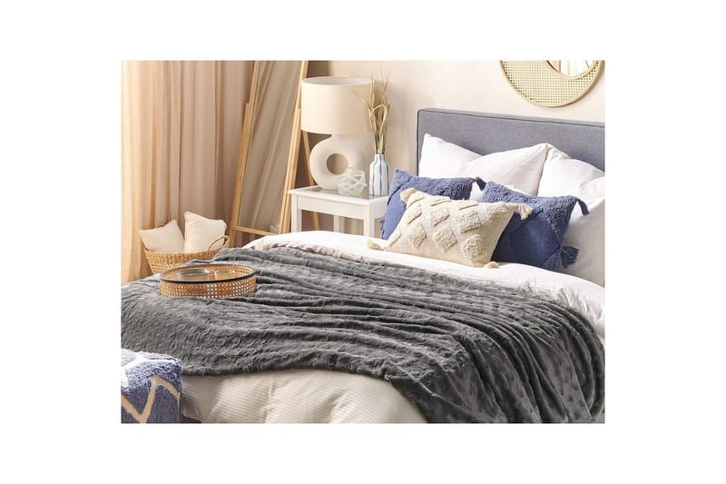 Sengeteppe Kandilli Grå/hvit - Grå/hvit - Tekstiler - Sengetøy - Sengeteppe - Sengeteppe enkeltseng