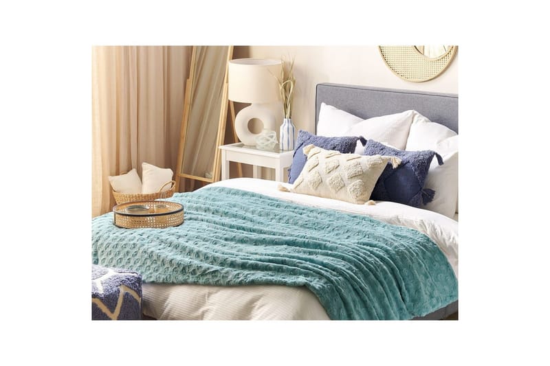 Sengeteppe Kandilli Grønn/hvit - Grønn/hvit - Tekstiler - Sengetøy - Sengeteppe - Sengeteppe enkeltseng