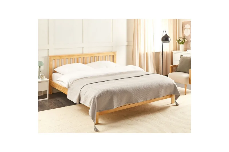 Sengeteppe Lindula Beige, 200x220 cm - Beige, 200x220 cm - Tekstiler - Sengetøy - Sengeteppe - Sengeteppe enkeltseng