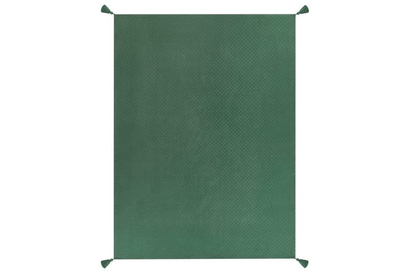 Sengeteppe Lindula Grønn, 150x200 cm - Grønn, 150x200 cm - Tekstiler - Sengetøy - Sengeteppe - Sengeteppe enkeltseng