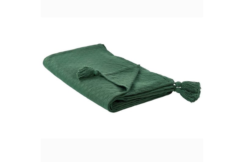 Sengeteppe Lindula Grønn, 200x220 cm - Grønn, 200x220 cm - Tekstiler - Sengetøy - Sengeteppe - Sengeteppe enkeltseng
