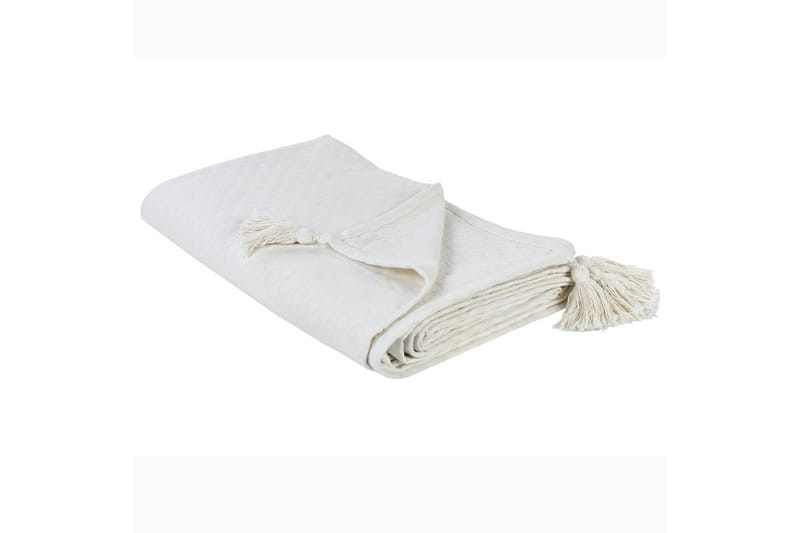 Sengeteppe Lindula Hvit, 150x200 cm, Hvit, 150x200 cm