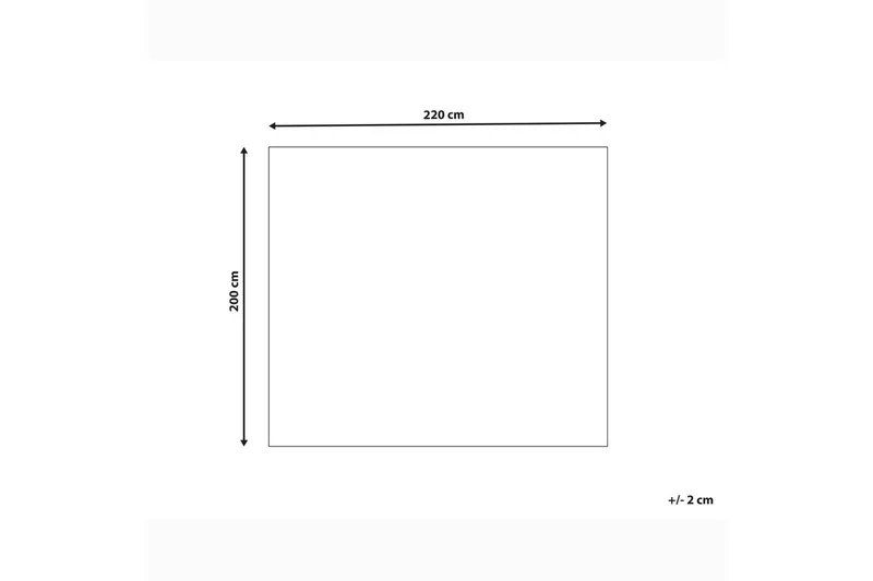 Sengeteppe Lindula Hvit, 200x220 cm - Hvit, 200x220 cm - Tekstiler - Sengetøy - Sengeteppe - Sengeteppe dobbeltseng