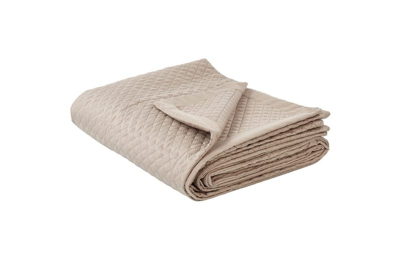 Sengeteppe Nape Beige, 200x220 cm - Beige, 200x220 cm - Tekstiler - Sengetøy - Sengeteppe - Sengeteppe dobbeltseng