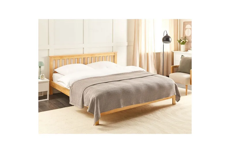 Sengeteppe Ragala Brun, 220x240 cm - Brun, 220x240 cm - Tekstiler - Sengetøy - Sengeteppe - Sengeteppe dobbeltseng