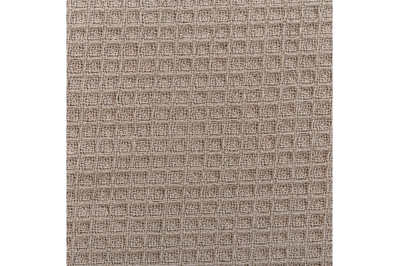 Sengeteppe Ragala Taupe, 200x220 cm - Taupe, 200x220 cm - Tekstiler - Sengetøy - Sengeteppe - Sengeteppe dobbeltseng