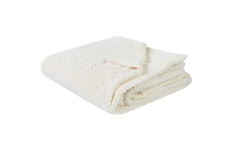 Sengeteppe Surmi Hvit, 150x200 cm, Hvit, 150x200 cm