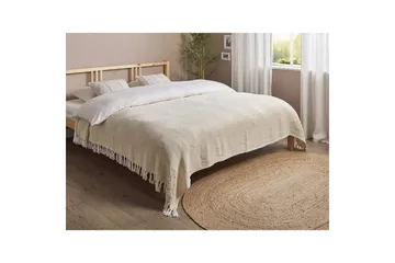 Sengeteppe Toutli Lys beige, 200x220 cm - Lys beige, 200x220 cm - Tekstiler - Sengetøy - Sengeteppe - Sengeteppe dobbeltseng