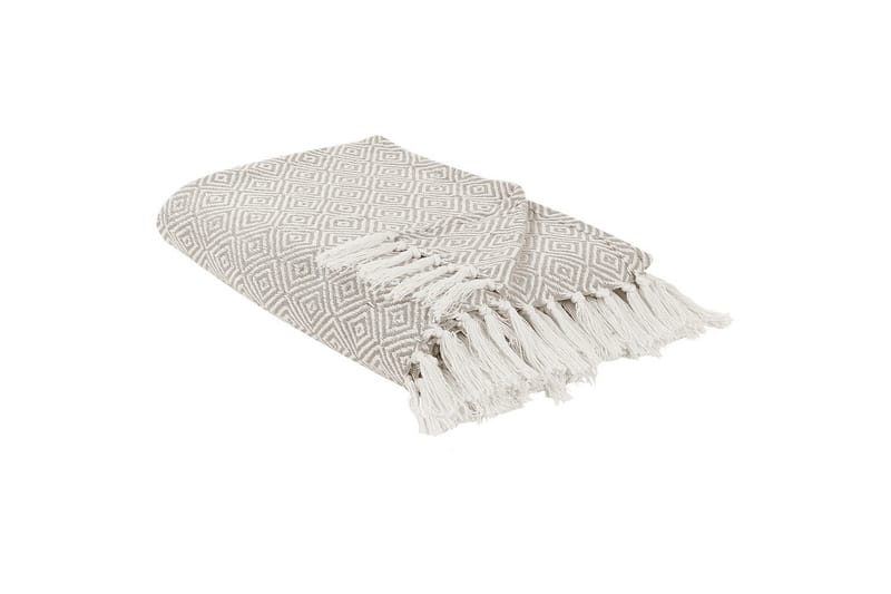 Sengeteppe Toutli Taupe, 220x240 cm - Taupe, 220x240 cm - Tekstiler - Sengetøy - Sengeteppe - Sengeteppe dobbeltseng