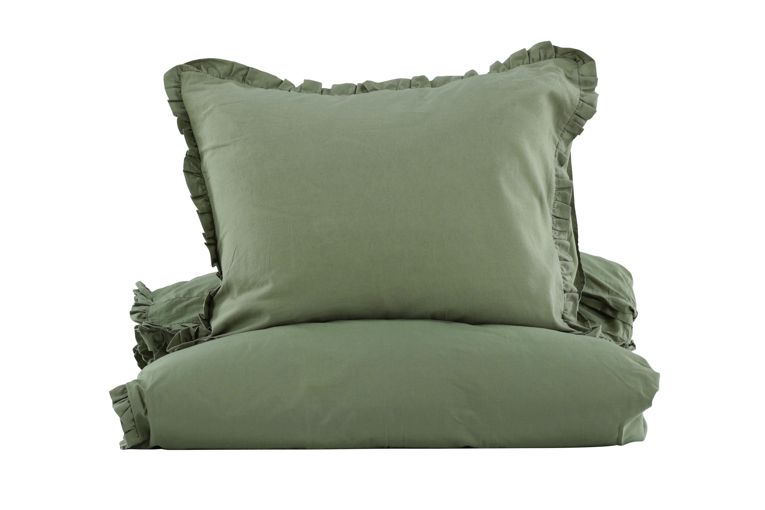 Lias sengesett 1 sett 200x150cm grønn.