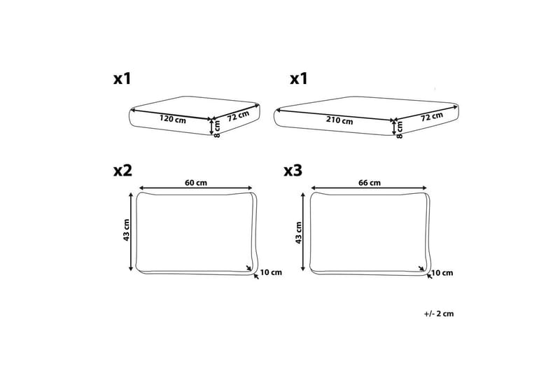 Putevar Lanciano - Hagemøbler - Puter - Utendørstrekk