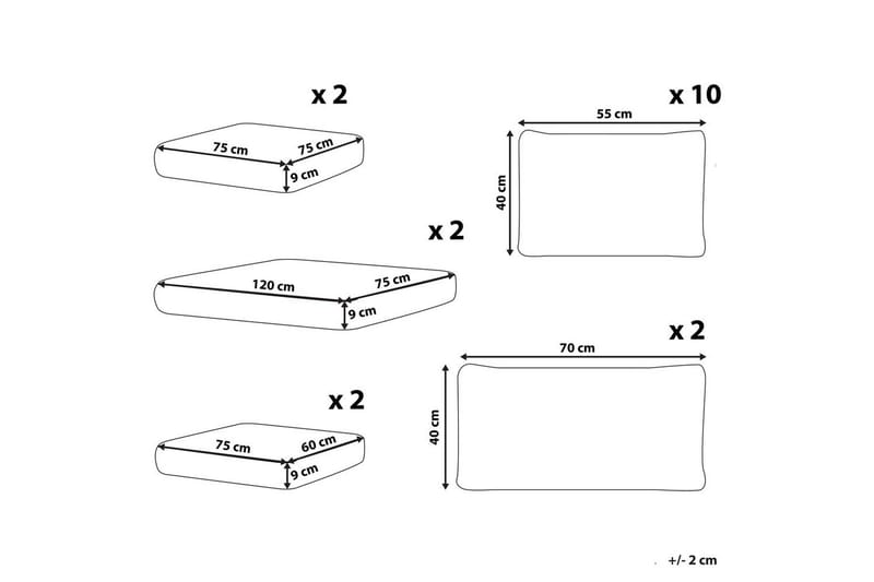 Putevar Maestro II - Hagemøbler - Puter - Utendørstrekk
