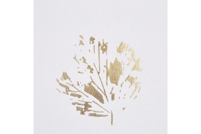 Pynteputer Goldenrod sett á 2 Hvit/gull - Hvit/gull - Tekstiler - Sengetøy - Sovepute - Innerputer