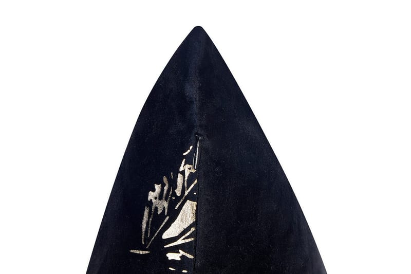 Pynteputer Goldenrod sett á 2 Svart/gull - Svart/gull - Tekstiler - Sengetøy - Sovepute - Innerputer