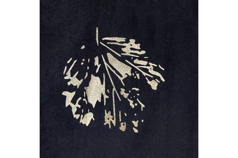 Pynteputer Goldenrod sett á 2 Svart/gull - Svart/gull - Tekstiler - Sengetøy - Sovepute - Innerputer