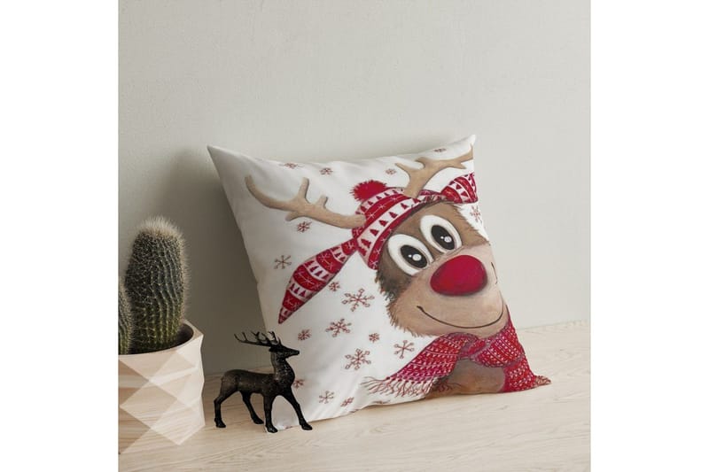 Salaro Innerpute 43x43 cm - Hvit/Rød - Tekstiler - Sengetøy - Sovepute - Innerputer
