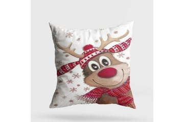 Salaro Innerpute 43x43 cm - Hvit/Rød - Tekstiler - Sengetøy - Sovepute - Innerputer