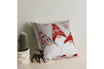 Tyros Innerpute 43x43 cm - Rød/Grå - Tekstiler - Sengetøy - Sovepute - Innerputer