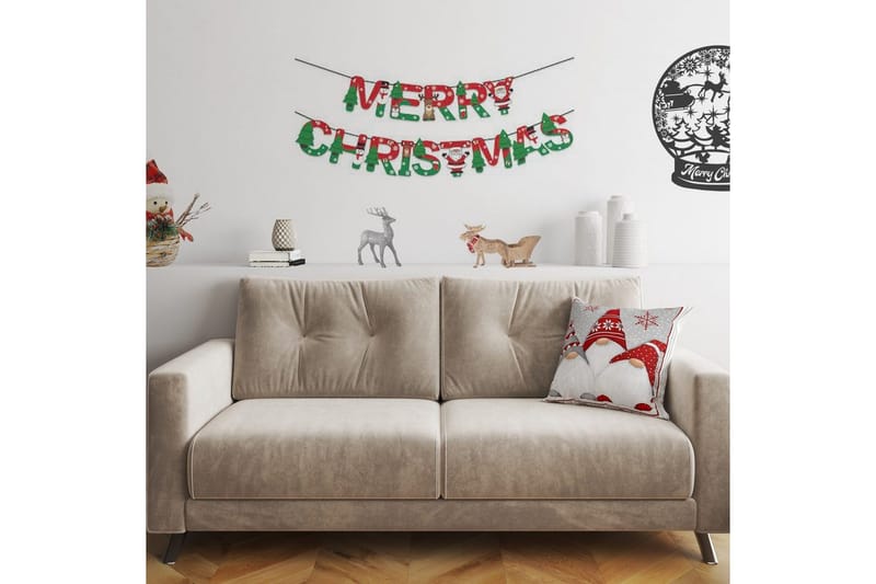 Tyros Innerpute 43x43 cm - Rød/Grå - Tekstiler - Sengetøy - Sovepute - Innerputer