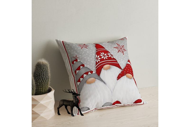 Tyros Innerpute 43x43 cm - Rød/Grå - Tekstiler - Sengetøy - Sovepute - Innerputer