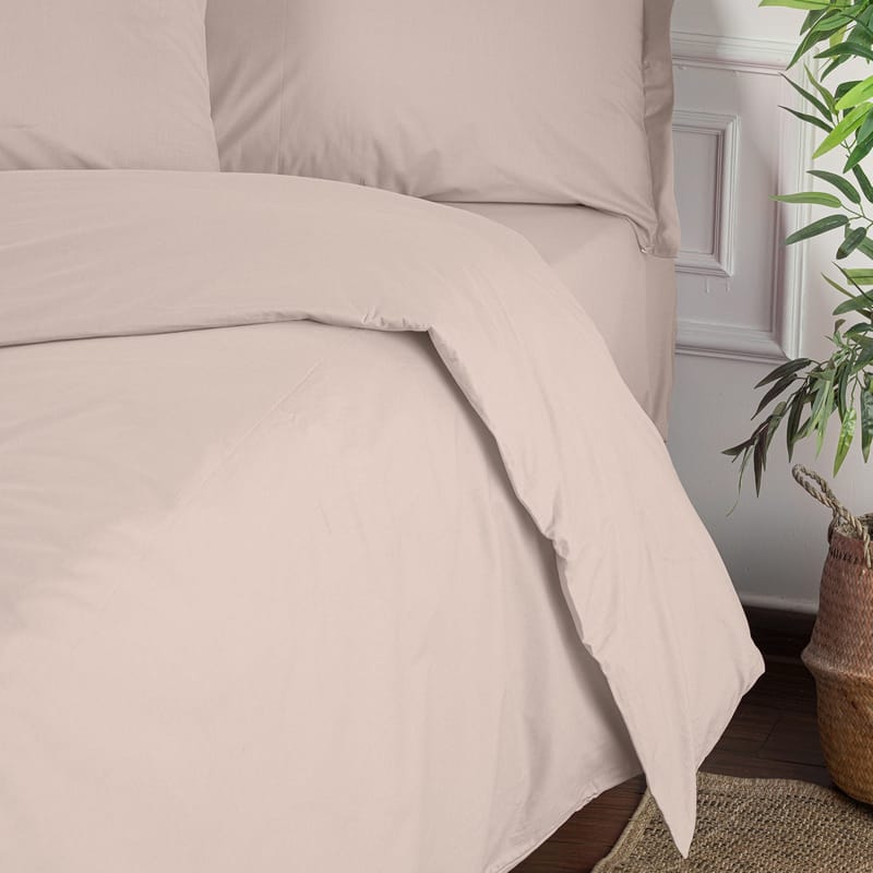 Veyloren dynetrekk 240x220 cm - Beige - Tekstiler - Sengetøy - Dyne