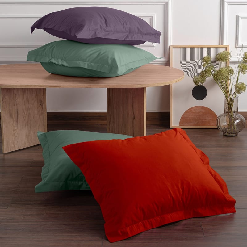 Veyloren putetrekk 2-pk 60x60 cm - Grønn - Tekstiler - Sengetøy - Putetrekk