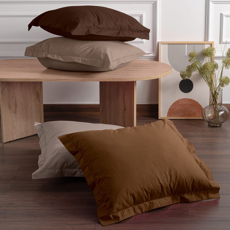 Veyloren putetrekk 2-pk 60x60 cm - Beige - Tekstiler - Sengetøy - Putetrekk