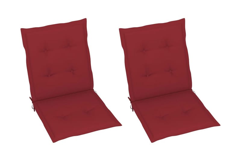 Stolsdynor för trädgården 4 st grå 100x50x3 cm Be Basic - Hagemøbler - Puter - Posisjonsputer