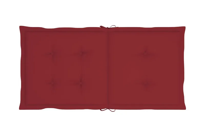 Stolsdynor för trädgården 4 st grå 100x50x3 cm Be Basic - Hagemøbler - Puter - Posisjonsputer