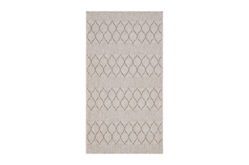 Madrid Flatvevd Teppe 80x340 cm, Lin