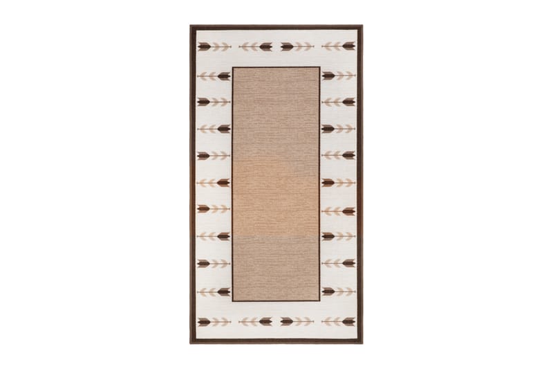Tulpan Flatvevd Teppe 80x150 cm - Natur - Tekstiler - Tepper & Matter - Flatvevde tepper