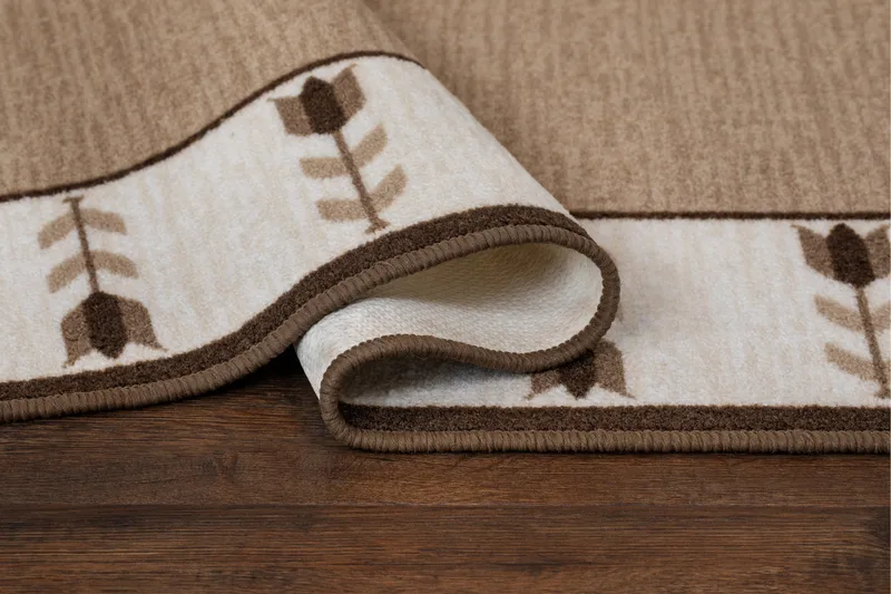 Tulpan Flatvevd Matte 57x200 cm - Natur - Tekstiler - Tepper & Matter - Flatvevde tepper