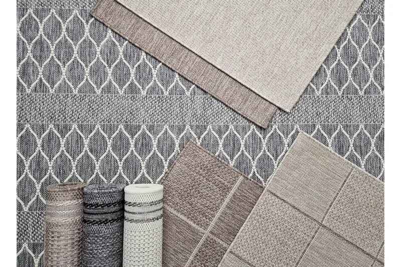 Madrid Flatvevd Teppe 200x285 cm - Lin - Tekstiler - Tepper & Matter - Flatvevde tepper