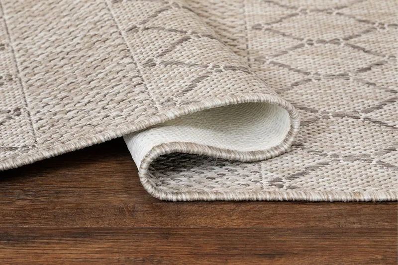 Madrid Flatvevd Matte 133x190 cm - Lin - Tekstiler - Tepper & Matter - Flatvevde tepper