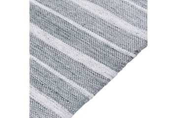 Bademli Ryeteppe 140x200 cm - Grå - Tekstiler - Tepper & Matter - Flatvevde tepper