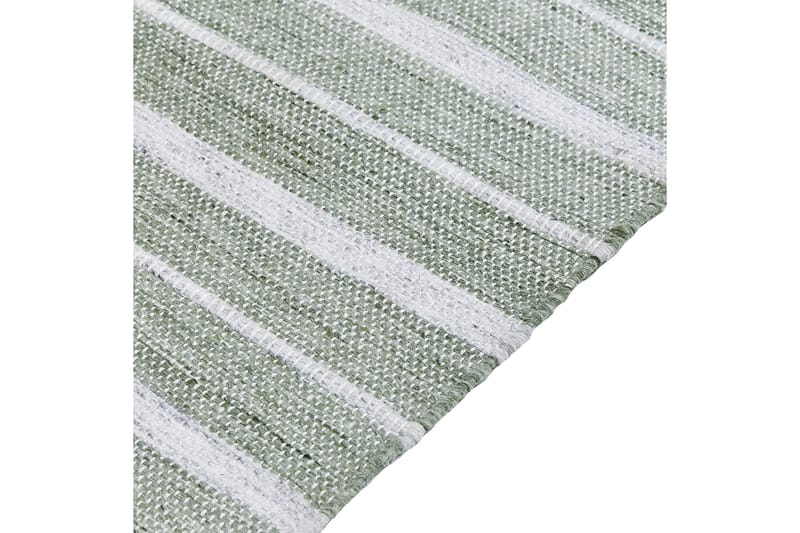 Bademli Ryeteppe 140x200 cm - Grønn - Tekstiler - Tepper & Matter - Flatvevde tepper