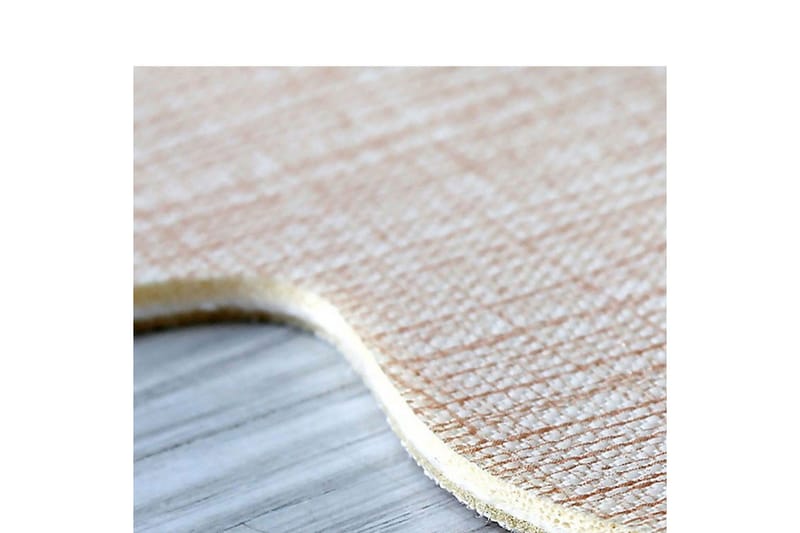 Badenaromsmattesett (2 deler) Elevate Krem - Cremehvit - Tekstiler - Tepper & Matter - Baderomsmatte