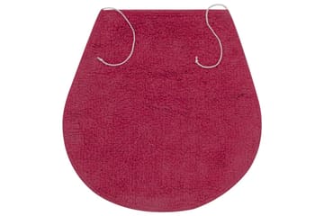 Baderomsmattesett 3 stk stoff fuksia - Tekstiler - Tepper & Matter - Baderomsmatte