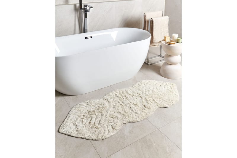 Baderomsmatte Canbar - Beige - Tekstiler - Tepper & Matter - Baderomsmatte