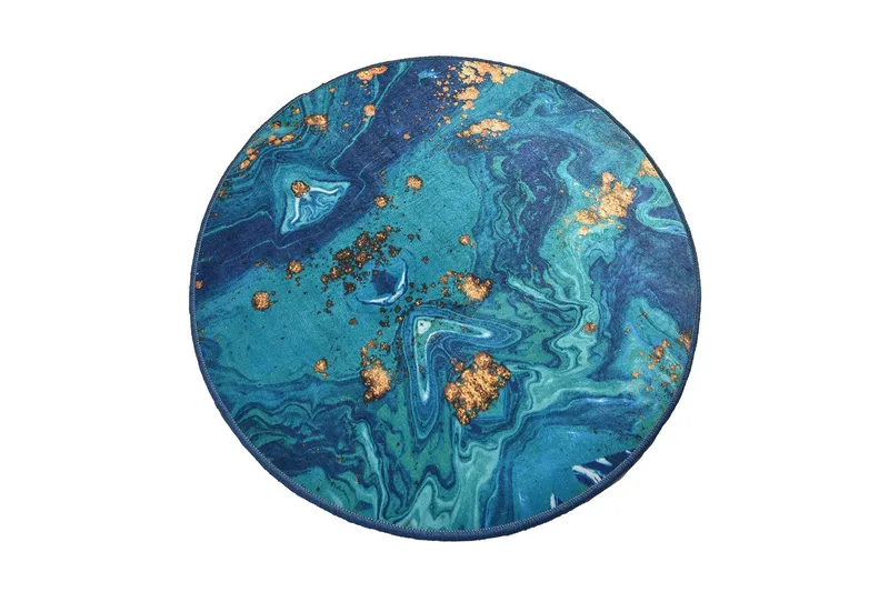 Chilai Home Badematte 100 Rund - Multi - Tekstiler - Tepper & Matter - Baderomsmatte