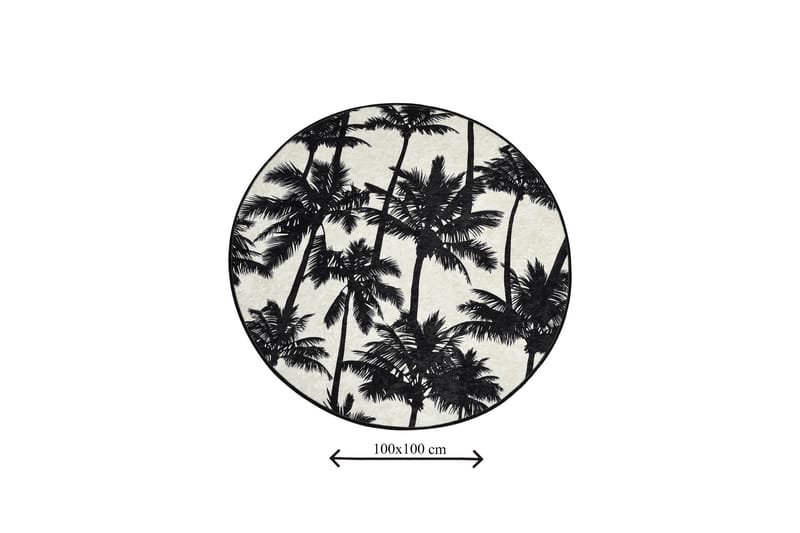 Chilai Home Badematte 100 Rund - Multi - Tekstiler - Tepper & Matter - Baderomsmatte