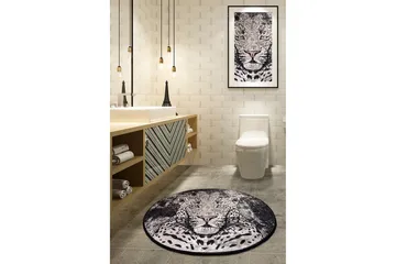 Chilai Home Badematte 100 Rund - Multi - Tekstiler - Tepper & Matter - Baderomsmatte